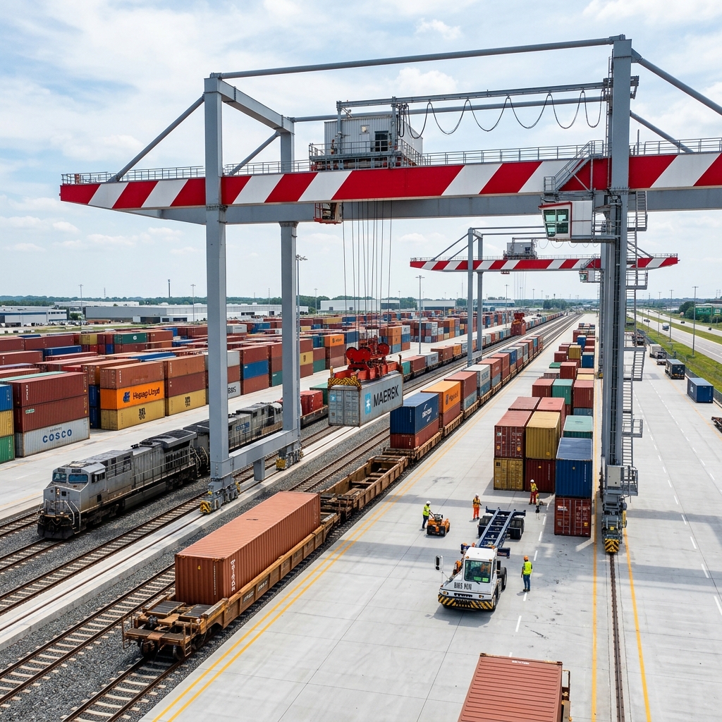 Vorexa Intermodal Rail Terminal